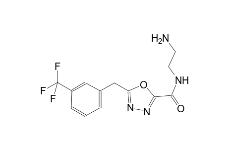 1,3,4-oxadiazole-2-carboxamide, N-(2-aminoethyl)-5-[[3-(trifluoromethyl)phenyl]methyl]-