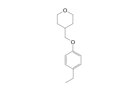 4-((4-Ethylphenoxy)methyl)tetrahydro-2H-pyran