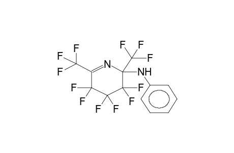 6-PHENYLAMINO-PERFLUORO-2,6-DIMETHYL-1-AZACYCLOHEXENE