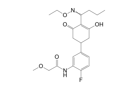 Acetamide, N-[5-[4-[1-(ethoxyimino)butyl]-3-hydroxy-5-oxo-3-cyclohexen-1-yl]-2-fluorophenyl]-2-methoxy-