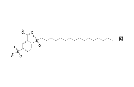 2-(hexadecylsulfonyl)-5-sulfobenzoic acid, lead(2+) salt
