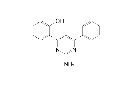 2-Amino-4-(o-hydroxyphenyl)-6-phenylpyrimidine