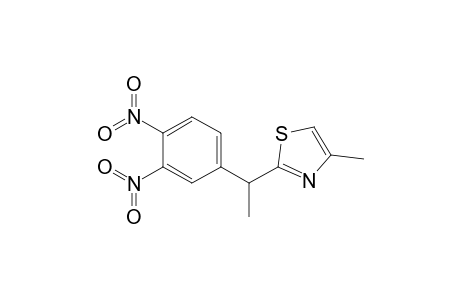 2-[1-(3,4-Dinitrophenyl)ethyl]-4-methylthiazole