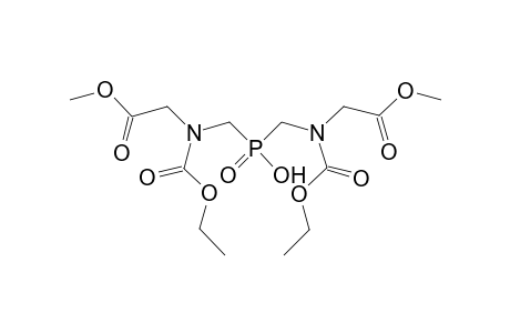 Phosphinic acid, bis[(methoxycarbonylmethyl)(ethoxycarbonyl)aminomethyl]-