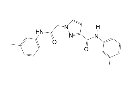 1H-pyrazole-1-acetamide, N-(3-methylphenyl)-3-[[(3-methylphenyl)amino]carbonyl]-