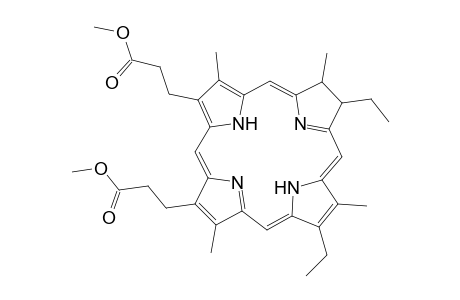 21H,23H-Porphine-2,18-dipropanoic acid, 8,13-diethyl-7,8-dihydro-3,7,12,17-tetramethyl-, dimethyl ester, trans-