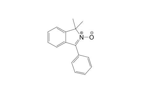 2,2-Dimethyl-7-phenylbenzo[3,4-a]-(2H)-pyrrole - N-Oxide