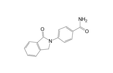 4-(1-Oxo-1,3-dihydro-isoindol-2-yl)-benzamide