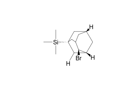 Silane, (4-bromotricyclo[3.3.1.1(3,7)]dec-2-yl)trimethyl-, (1.alpha.,2.beta.,3.beta.,4.beta.,5.alpha.,7.beta.)-