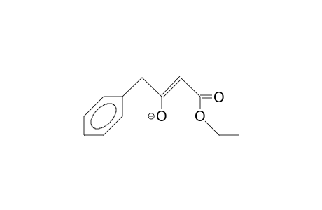 4-Phenyl-3-oxo-butanoic acid, ethyl ester anion