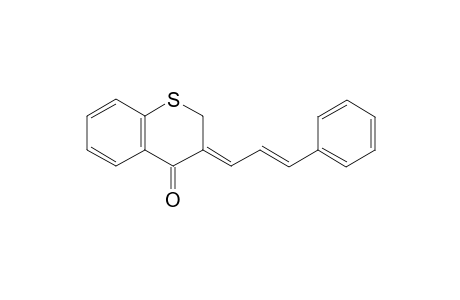 (3Z)-3-[(2E)-3-Phenylprop-2-en-1-ylidene]-3,4-dihydro-2H-1-benzothiopyran-4-one