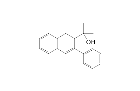 2-(3-Phenyl-1,2-dihydronaphthalen-2-yl)propan-2-ol