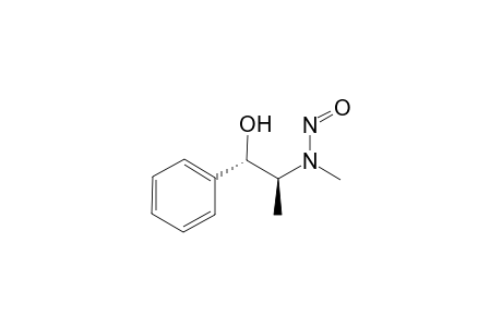 N-methyl-N-[(1S,2S)-1-oxidanyl-1-phenyl-propan-2-yl]nitrous amide