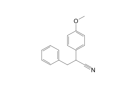 2-(4-Methoxyphenyl)-3-phenyl-propanenitrile