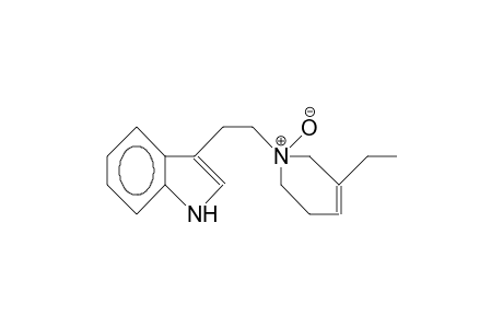 3-(2-<3-Ethyl-1,2,5,6-tetrahydro-1-pyridyl N-oxide>-ethyl)-indole