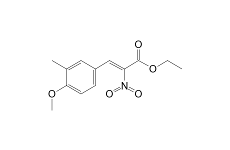 (Z)-3-(4-methoxy-3-methyl-phenyl)-2-nitro-acrylic acid ethyl ester