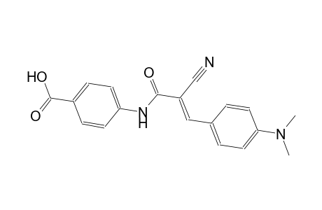 4-({(2E)-2-cyano-3-[4-(dimethylamino)phenyl]-2-propenoyl}amino)benzoic acid