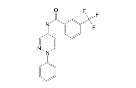 Benzamide, N-(1-phenyl-4(1H)-pyridazinylidene)-3-(trifluoro-methyl)-