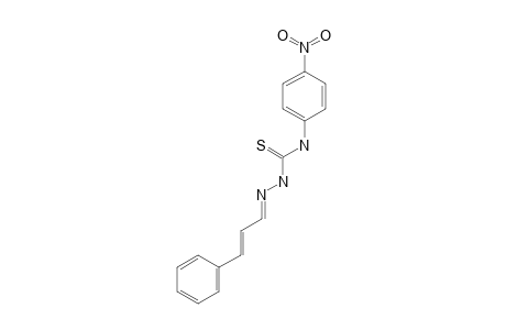 CINNAMALDEHYDE-4-(PARA-NITRO-PHENYL)-THIOSEMICARBAZONE