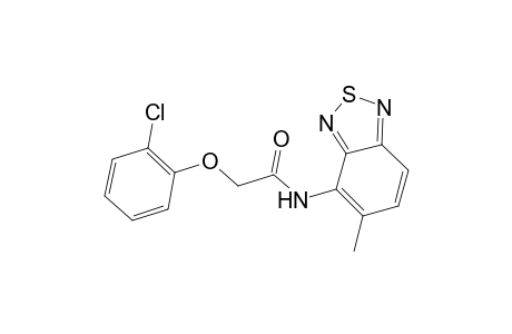 2-(2-Chlorophenoxy)-N-(5-methyl-2,1,3-benzothiadiazol-4-yl)acetamide