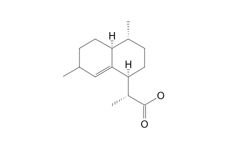 (2R)-2-[(1S,4R,4aS)-4,7-dimethyl-1,2,3,4,4a,5,6,7-octahydronaphthalen-1-yl]propionic acid