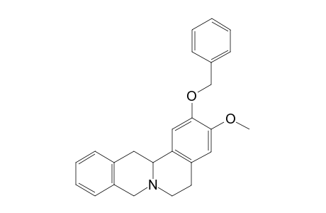 2-Benzoxy-3-methoxy-6,8,13,13a-tetrahydro-5H-isoquinolin[2,1-b]isoquinoline