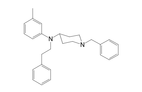 1-Benzyl-N-3-methylphenyl-N-(2-phenylethyl)piperidin-4-amine