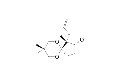 (1RS,2RS)-1,8,8-trimethyl-1-(prop-2'-enyl)-6,10-dioxaspiro[4.5]decan-2-ol