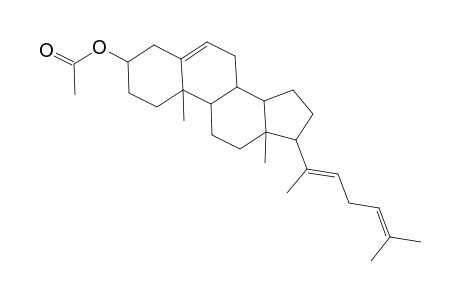 Cholesta-5,20(22),24-trien-3-ol, acetate, (3.beta.)-