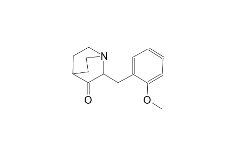 2-(2-methoxybenzyl)quinuclidin-3-one