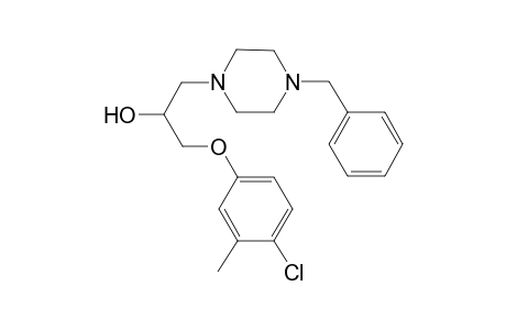 1-(4-Benzyl-piperazin-1-yl)-3-(4-chloro-3-methyl-phenoxy)-propan-2-ol