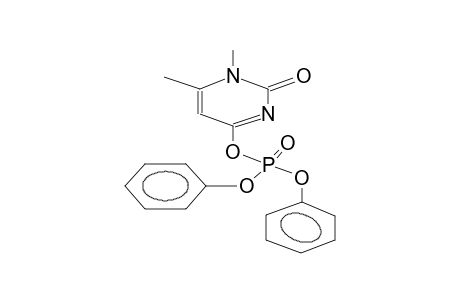 1,6-DIMETHYL-4-(DIPHENOXYPHOSPHORYLOXY)URACIL