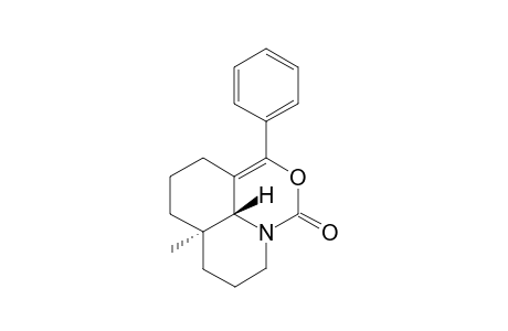 (9aR*,9bR*)-6a-aza-2,3,6,7,8,9,9a,9b-octahydro-9a-methyl-5-oxa-6-oxo-4-phenyl-1H-phenalene