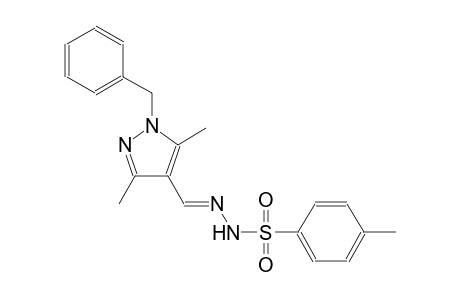 benzenesulfonic acid, 4-methyl-, 2-[(E)-[3,5-dimethyl-1-(phenylmethyl)-1H-pyrazol-4-yl]methylidene]hydrazide