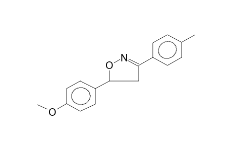 5-(4-METHOXYPHENYL)-3-(4-METHYLPHENYL)-4,5-DIHYDROISOXAZOLE