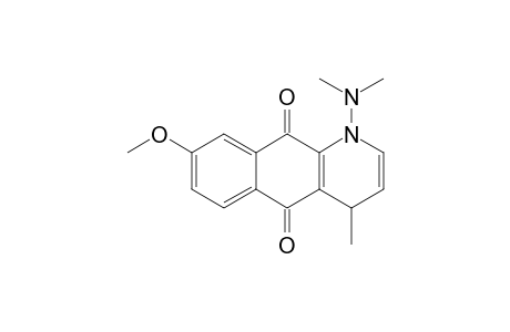 1-(Dimethylamino)-8-methoxy-4-methyl-1,4-dihydrobenzo[g]quinoline-5,10-dione