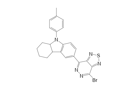 4-Bromo-7-[9-(p-tolyl)-2,3,4,4a,9,9a-hexahydro-1H-carbazol-6-yl]-[1,2,5]thiadiazolo[3,4-d]pyridazine