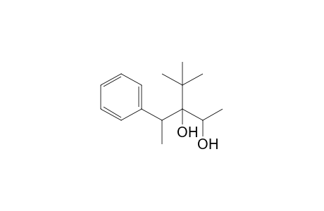 4,4-Dimethyl-3-(1'-phenylethyl)-2,3-pentanediol