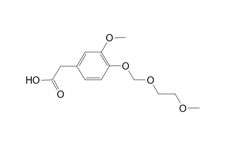 3-Methoxy-4-[(2-methoxyethoxy)methoxy]phenylacetic acid (Mem-homovanillic acid)