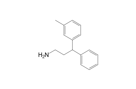 3-(3-Methylphenyl)-3-phenyl-1-propanamine