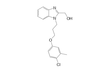 1H-1,3-Benzimidazole-2-methanol, 1-[3-(4-chloro-3-methylphenoxy)propyl]-