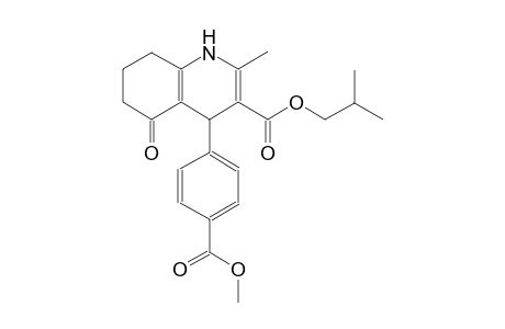 3-quinolinecarboxylic acid, 1,4,5,6,7,8-hexahydro-4-[4-(methoxycarbonyl)phenyl]-2-methyl-5-oxo-, 2-methylpropyl ester