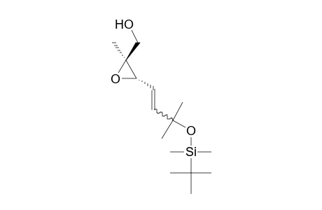 (2S,3S)-{3-[3-(tert-Butyldimethylsilyloxy)-3-methylbut-1-enyl]-2-methoxiranyl}methanol
