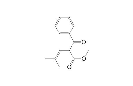 Benzenepropanoic acid, .alpha.-(2-methyl-1-propenyl)-.beta.-oxo-, methyl ester