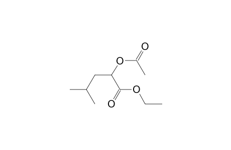 Ethyl 2-acetyloxy-4-methylpentanoate