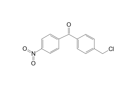 Methanone, [4-(chloromethyl)phenyl](4-nitrophenyl)-