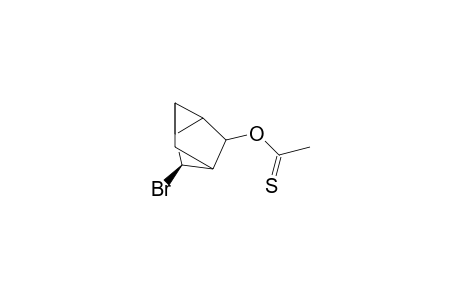 Ethanethioic acid, S-(5-bromotricyclo[2.2.1.0(2,6)]hept-3-yl) ester
