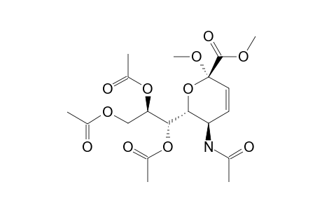 METHYL-(METHYL-5-ACETAMIDO-7,8,9-TRI-O-ACETYL-3,4,5-TRIDEOXY-D-MANNO-NON-3-EN-2-ULOPYRANOSID)-ONATE