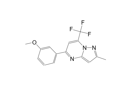 methyl 3-[2-methyl-7-(trifluoromethyl)pyrazolo[1,5-a]pyrimidin-5-yl]phenyl ether