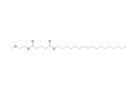 Glutaric acid, heptadecyl 2-methoxyethyl ester